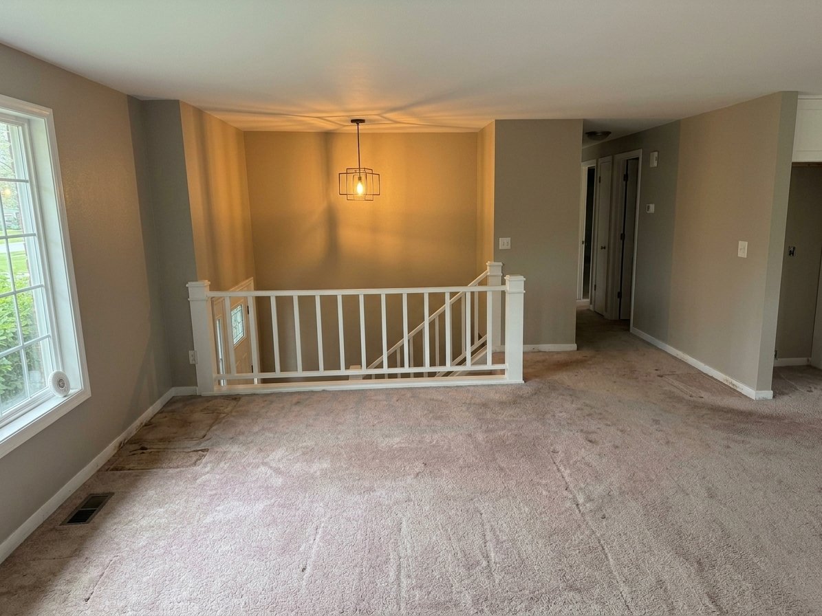 Flooring installation before