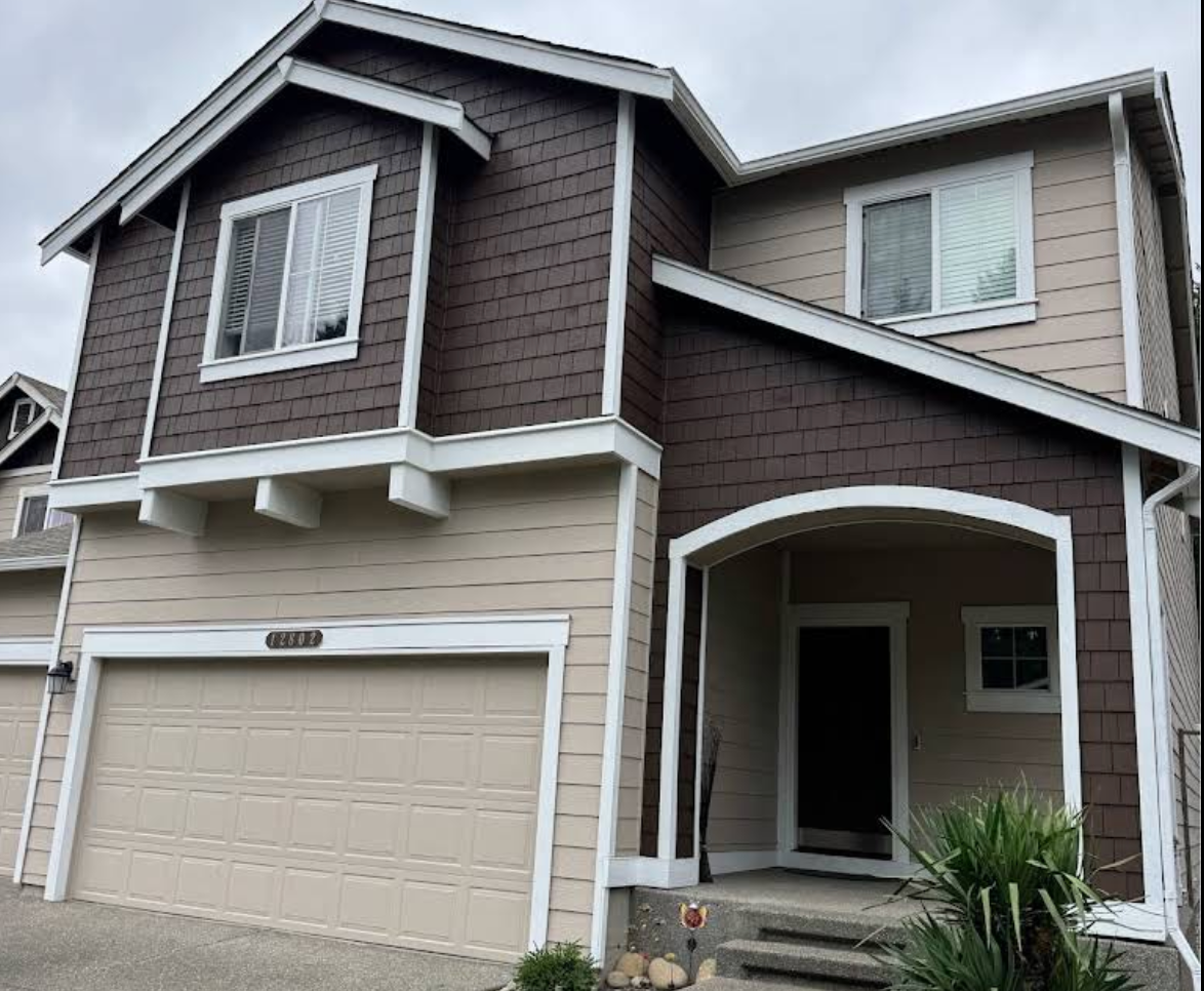 Exterior paint project in Kirkland, WA